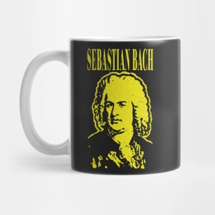 Johann Sebastian Bach Classical Grunge Style Mug